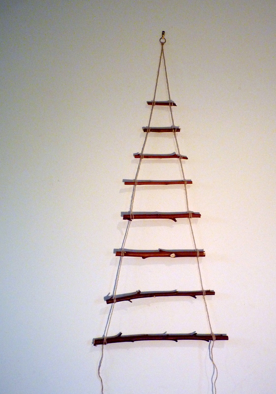 rope ladder christmas tree